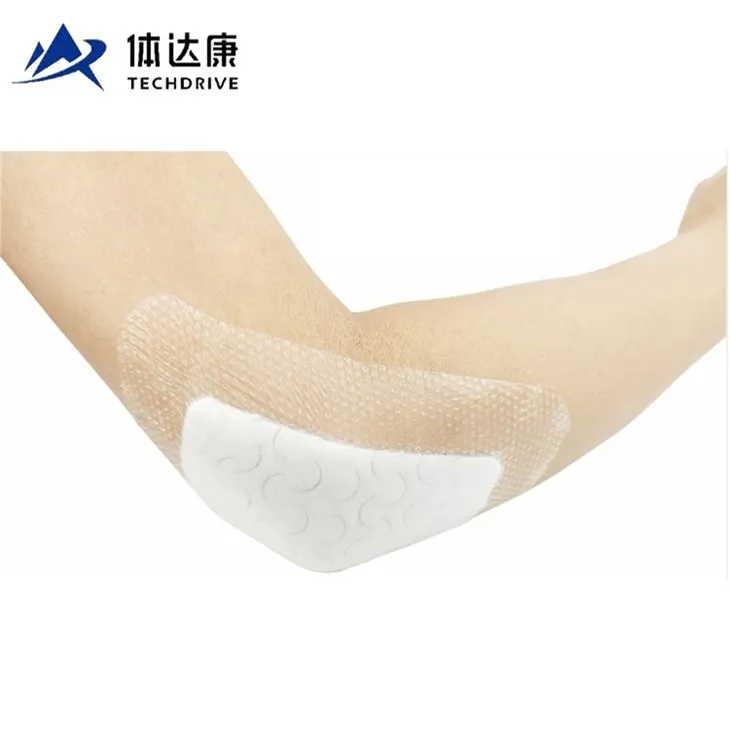 Medicazione postoperatoria in silicone resistente all'acqua 8×6 cm